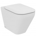 Tonic II - стояща тоалетна чиния с плътно прилепване към стената AQUABLADE®